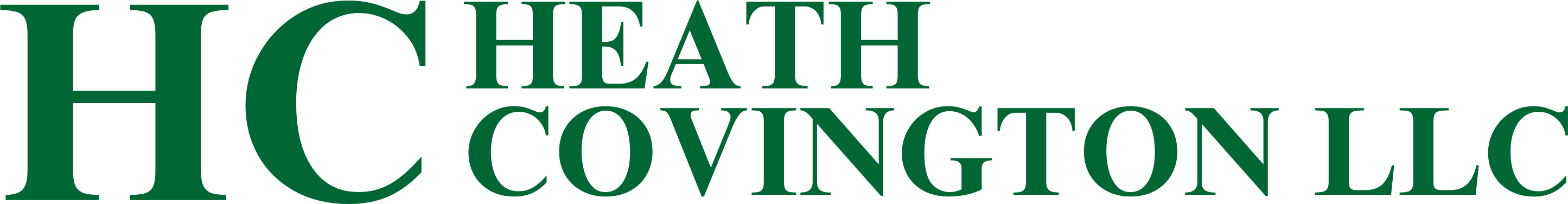 Heath Covington LLC Letterhead